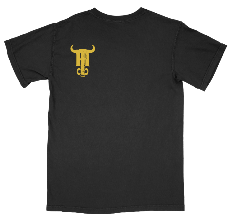 PREORDER-Short Sleeve Bull T-shirt Gold