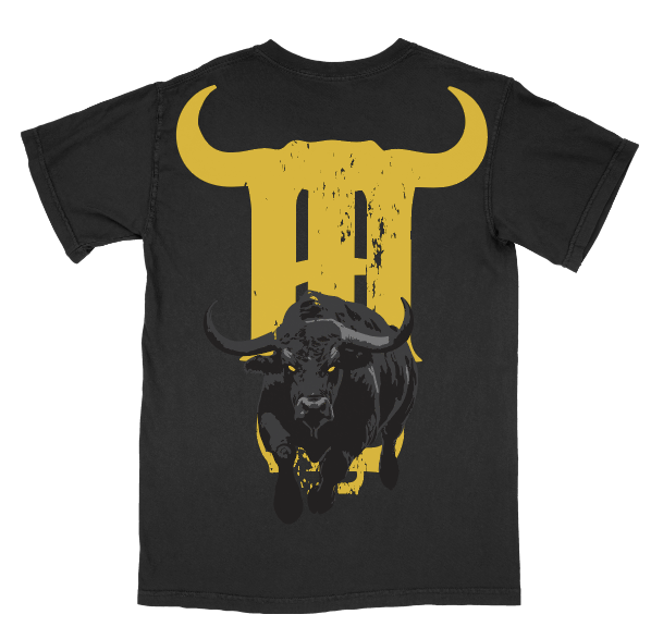 PREORDER-Short Sleeve Bull T-shirt Gold